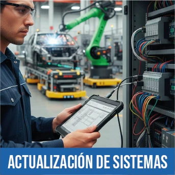 Actualización de sistemas de automatización industrial para mejorar rendimiento y confiabilidad