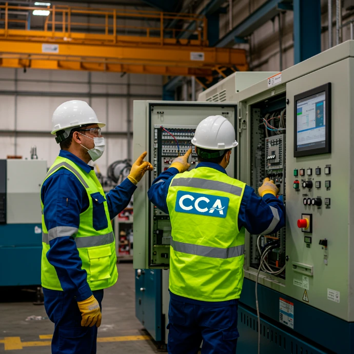 Servicios de automatización industrial y soporte técnico especializado de CCA