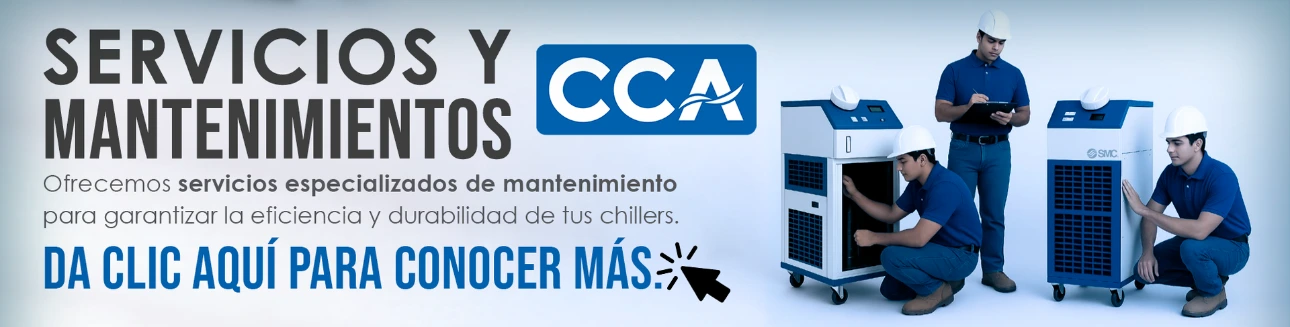 Servicio, mantenimiento e instalación de Thermo Chillers industriales SMC