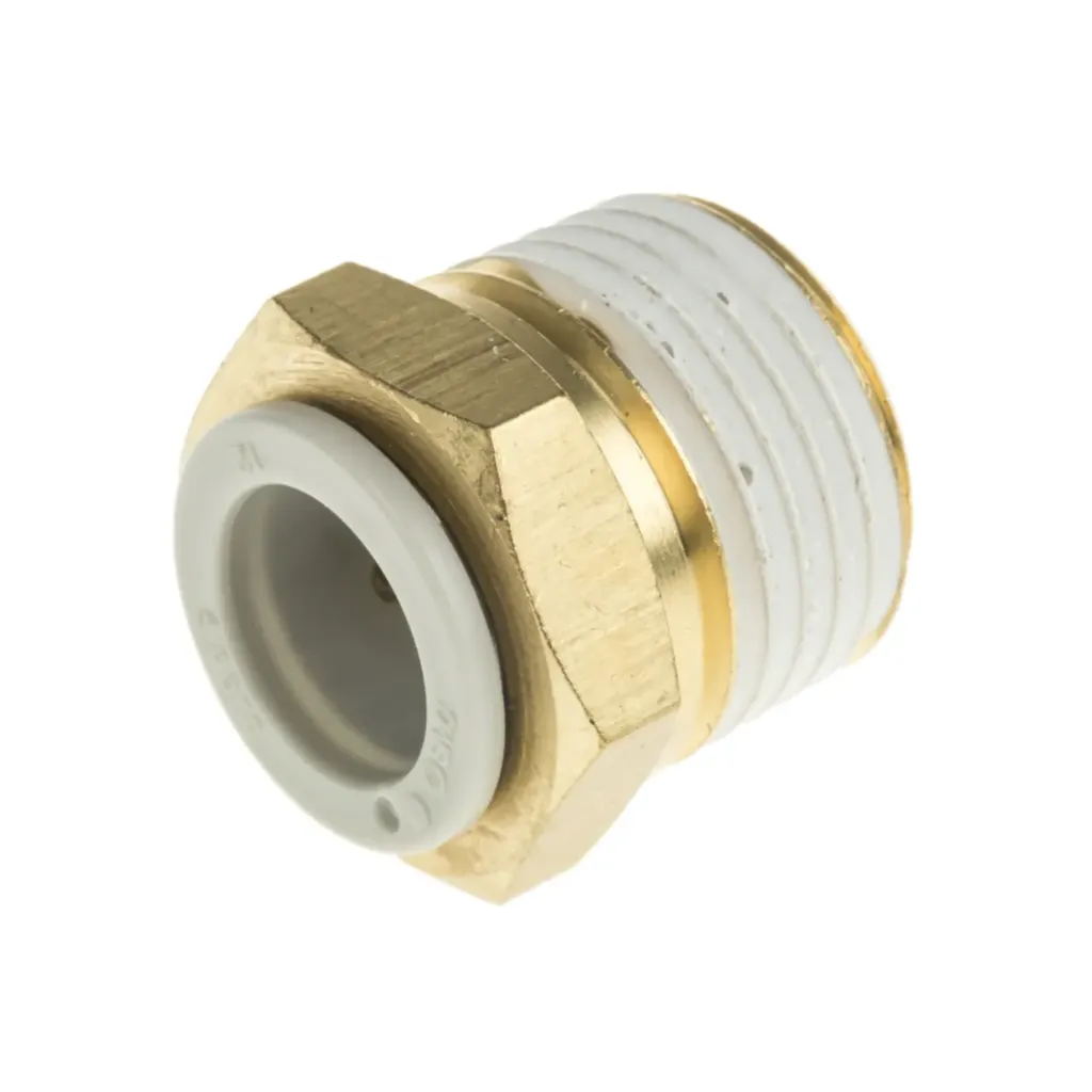 [KQ2H06-02AS] CONEXION RECTA MANGØ6mm-1/4" PT