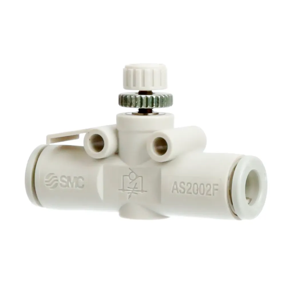 Regulador de Caudal Lineal para Manguera 6mm AS2002F-06-J SMC