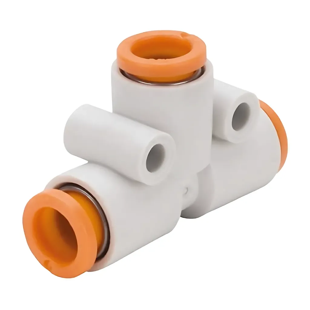 [KQ2T07-00A] Conexión Neumatica tipo "T" Manguera 1/4" KQ2T07-00A SMC