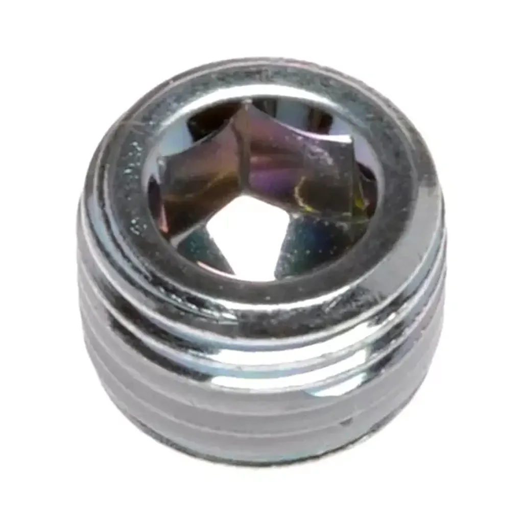 [R(PT)1/8] Tapón de Latón Niquelado Allen 1/8" R(PT)1/8 SMC