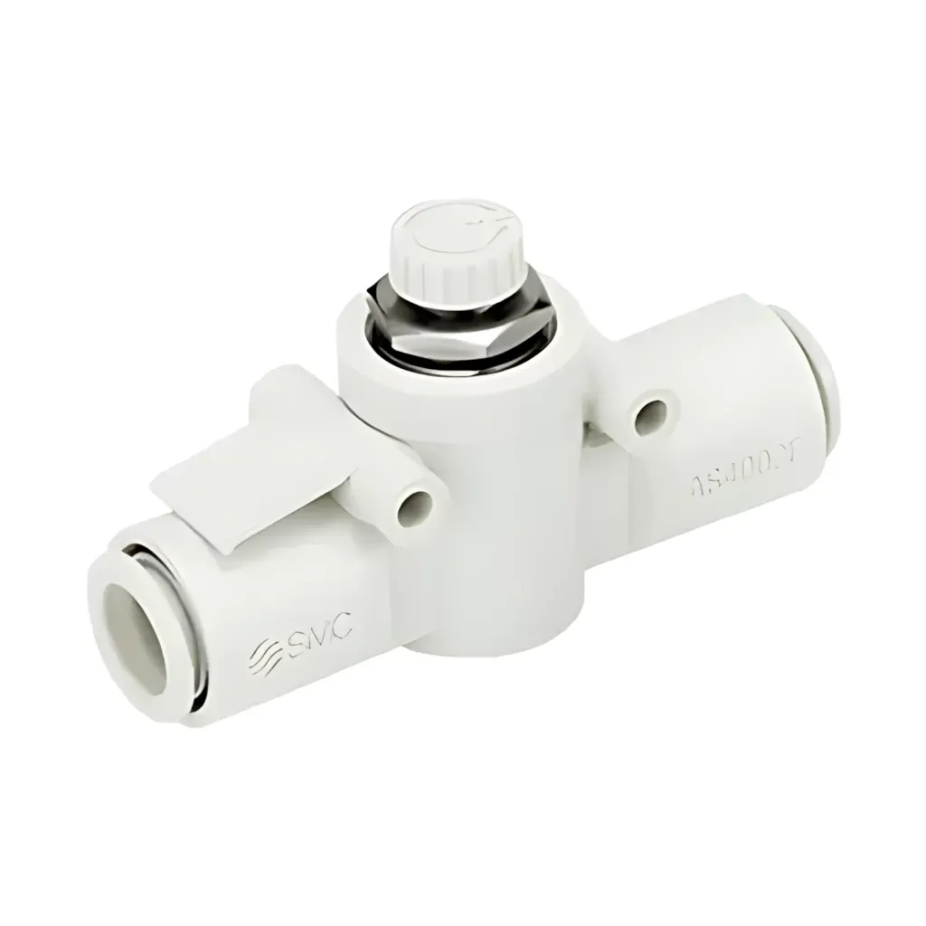 Regulador de Caudal en línea Manguera 10mm AS3002F-10-J SMC