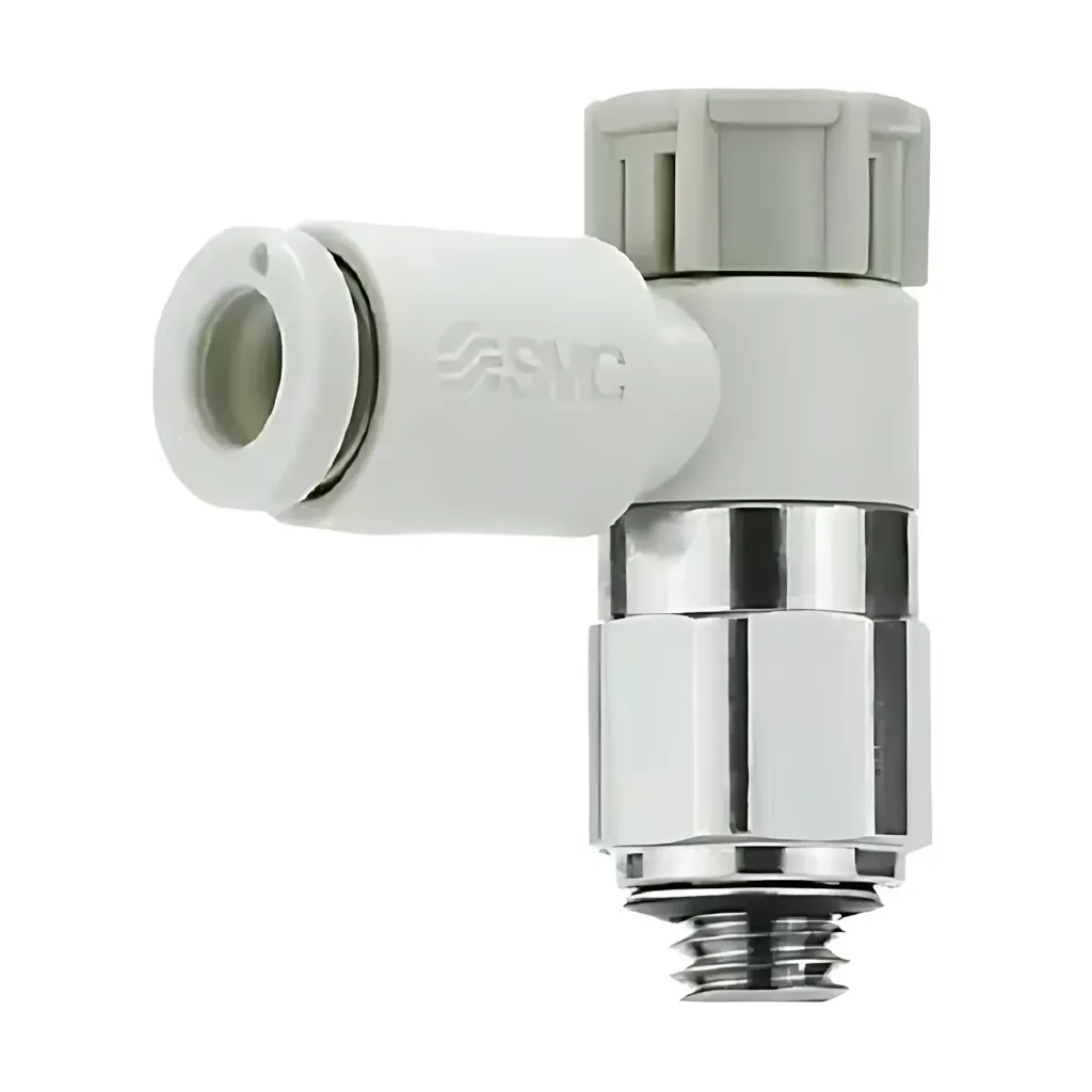 Regulador de Flujo Manguera 4mm - Rosca 5mm AS1201F-M5-04A SMC