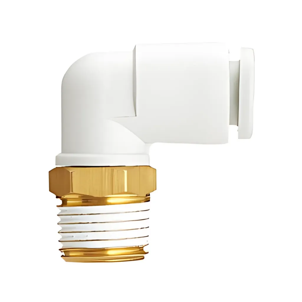 [KQ2L13-37AS] Conexión Neumatica Codo Manguera 1/2" NPT 1/2" KQ2L13-37AS SMC