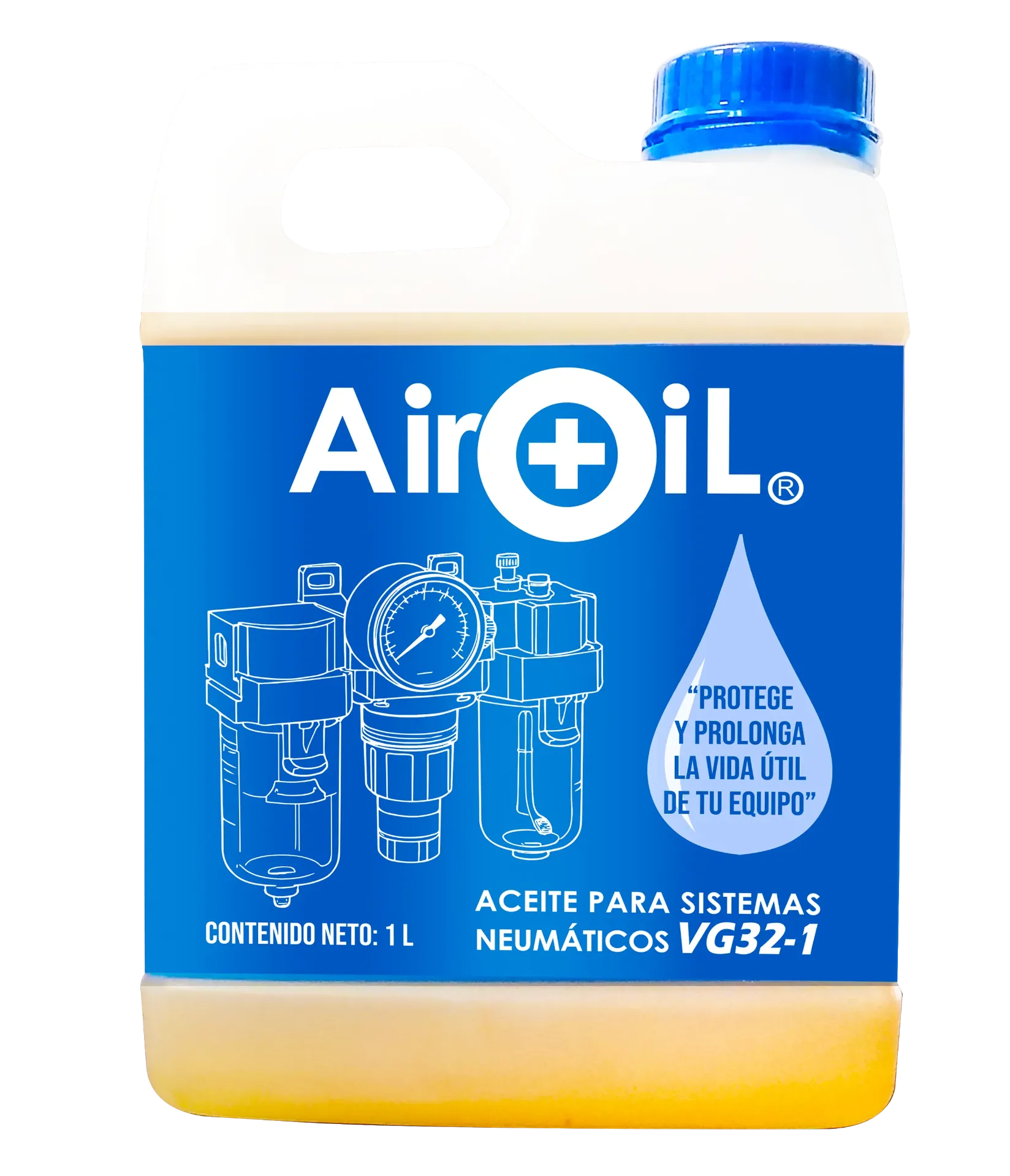 [VG32-1] Aceite Hidráulico 1 Litro AirOil VG32-1