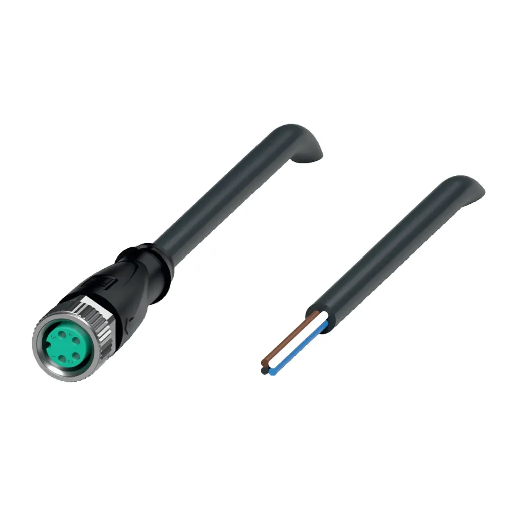 Cable Conector hembra M8 4 Polos V31-GM-BK5M-PUR-U Pepperl+Fuchs