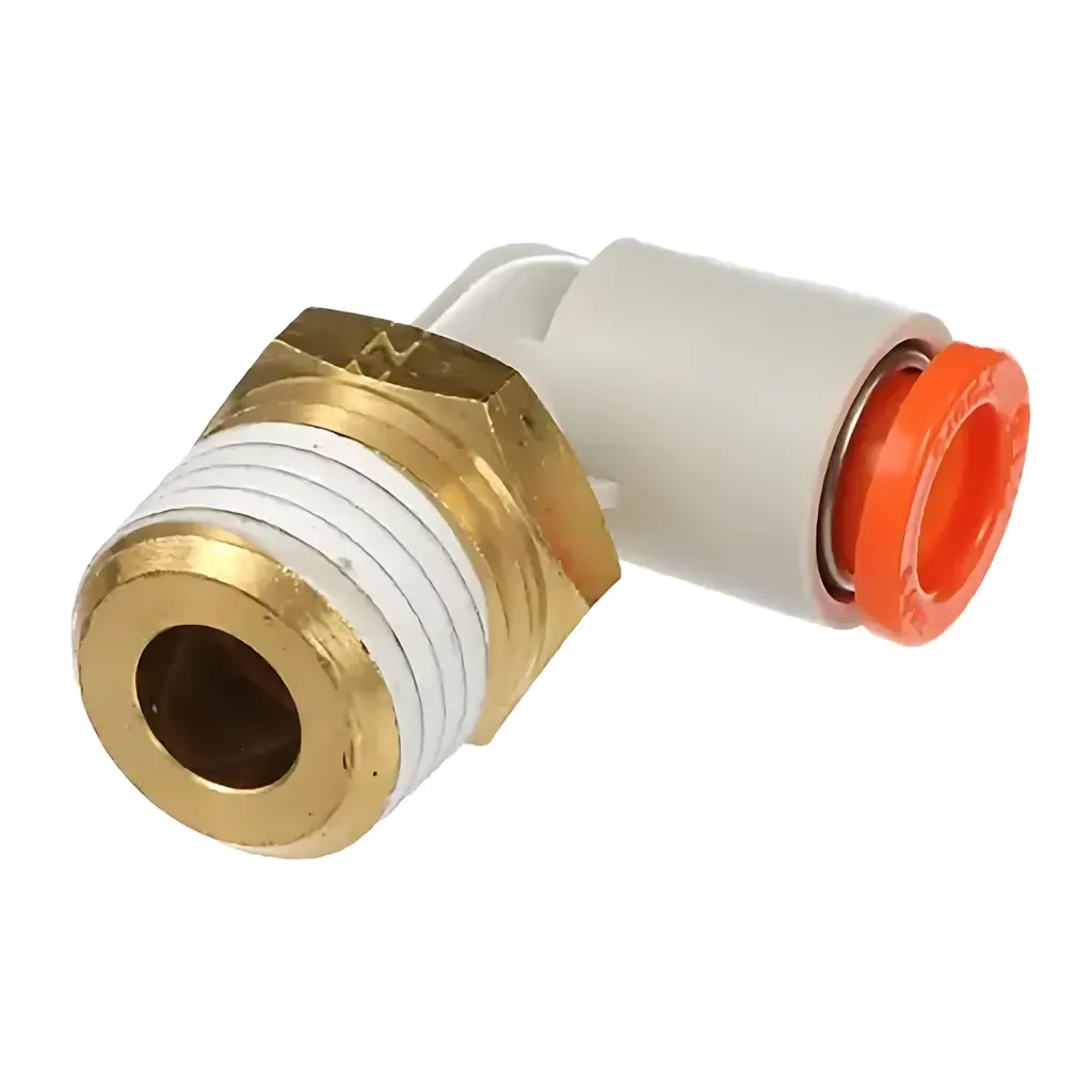 Conexión Neumatica Codo 1/4" - 1/8" NPT KQ2L07-34AS SMC