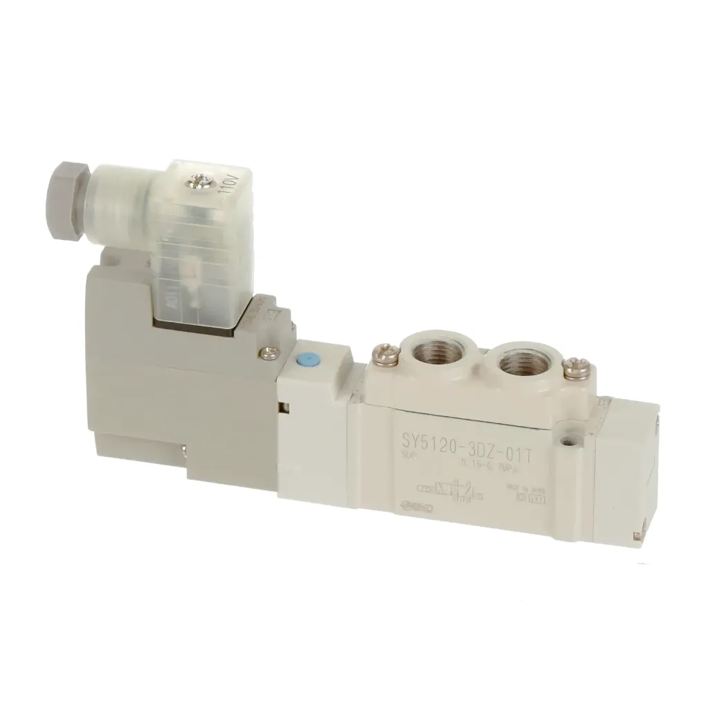 [SY5120-3DZ-01] Válvula Solenoide 5/2 110v SY5120-3DZ-01 SMC