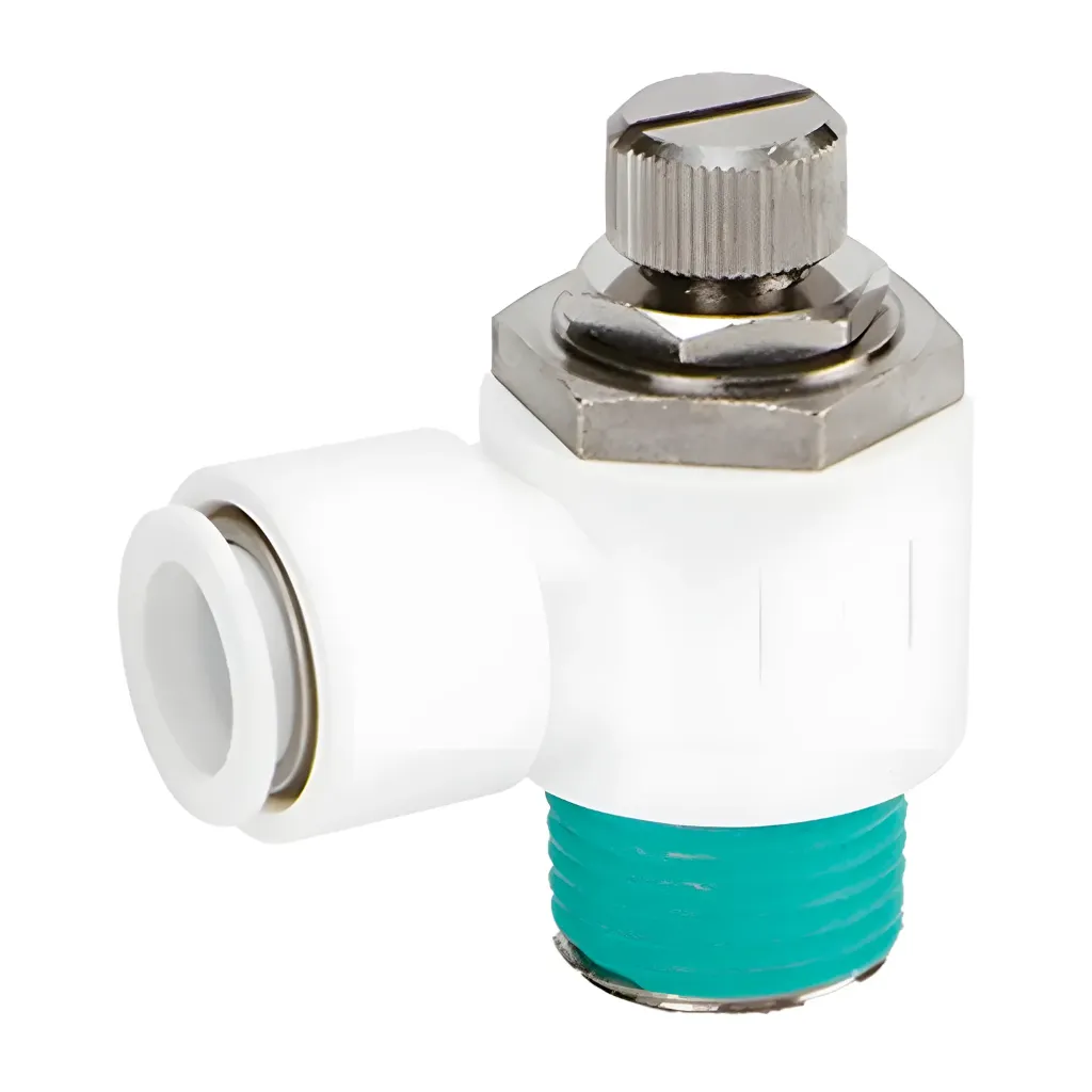 [AS2201F-01-06W2] Regulador de Flujo 1/8" Manguera 6mm AS2201F-01-06W2 SMC