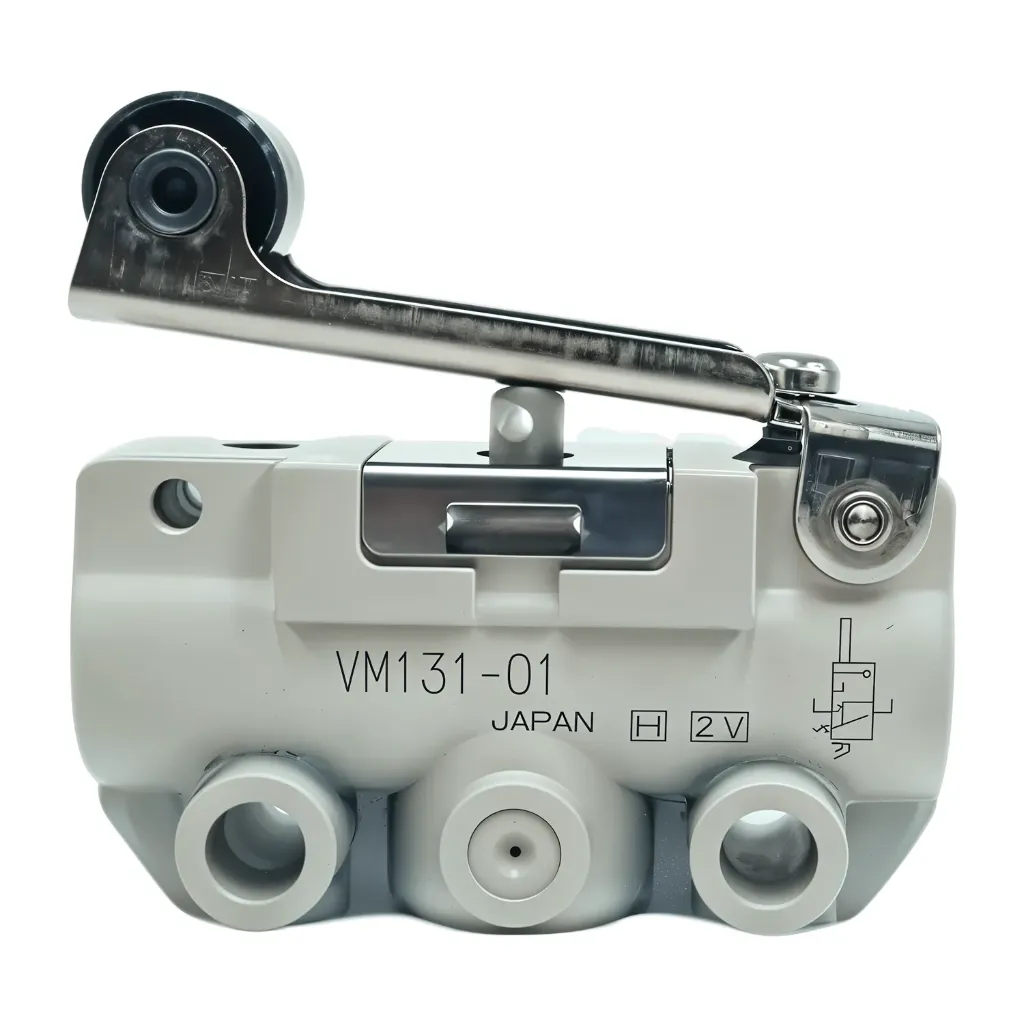 [VM131-01-01SA] Válvula Mecanica 3/2" Vias Puerto 1/8" VM131-01-01SA SMC
