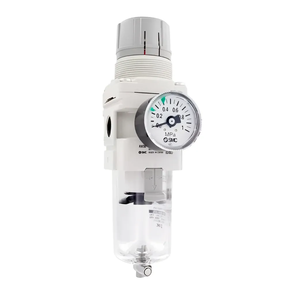 Filtro Regulador 1/4" C/Bracket y Manometro NPT AW20-N02BG-Z-A SMC
