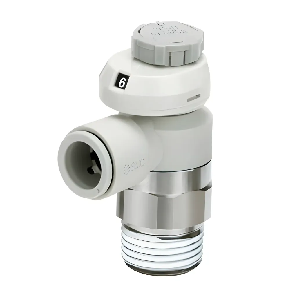 Regulador de Flujo 6mm - RC 1/8" AS2201FS-01-06S SMC