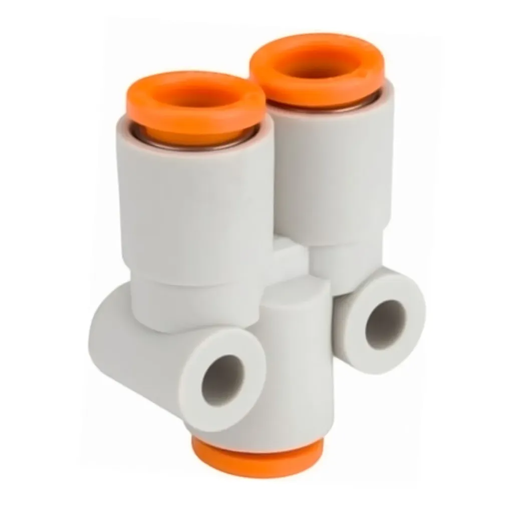 [KQ2U07-00A] CONEXION " Y " MANG - MANG 1/4"