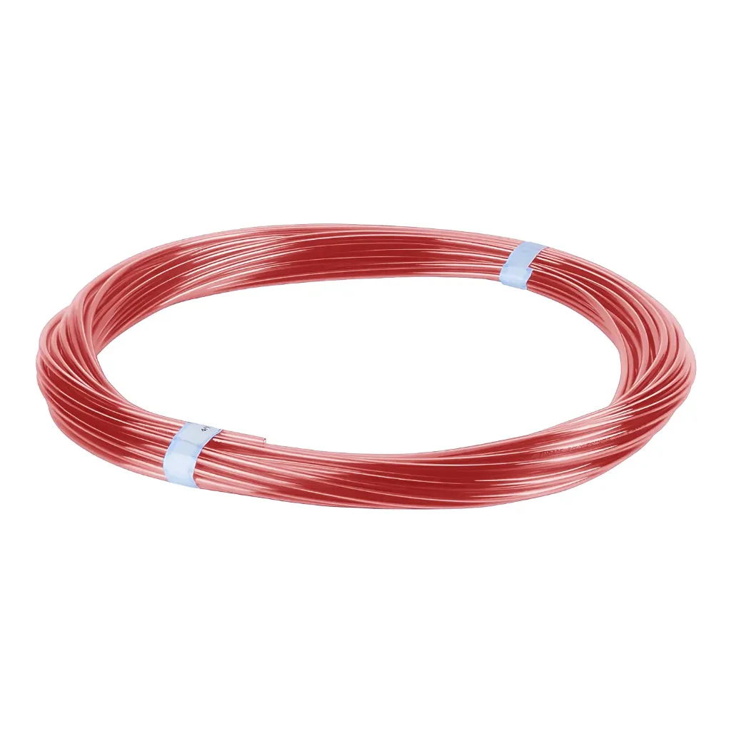 [TIUB07R-20] Manguera de Poliuretano 1/4" Roja Traslucida 1mts TIUB07R-1 SMC