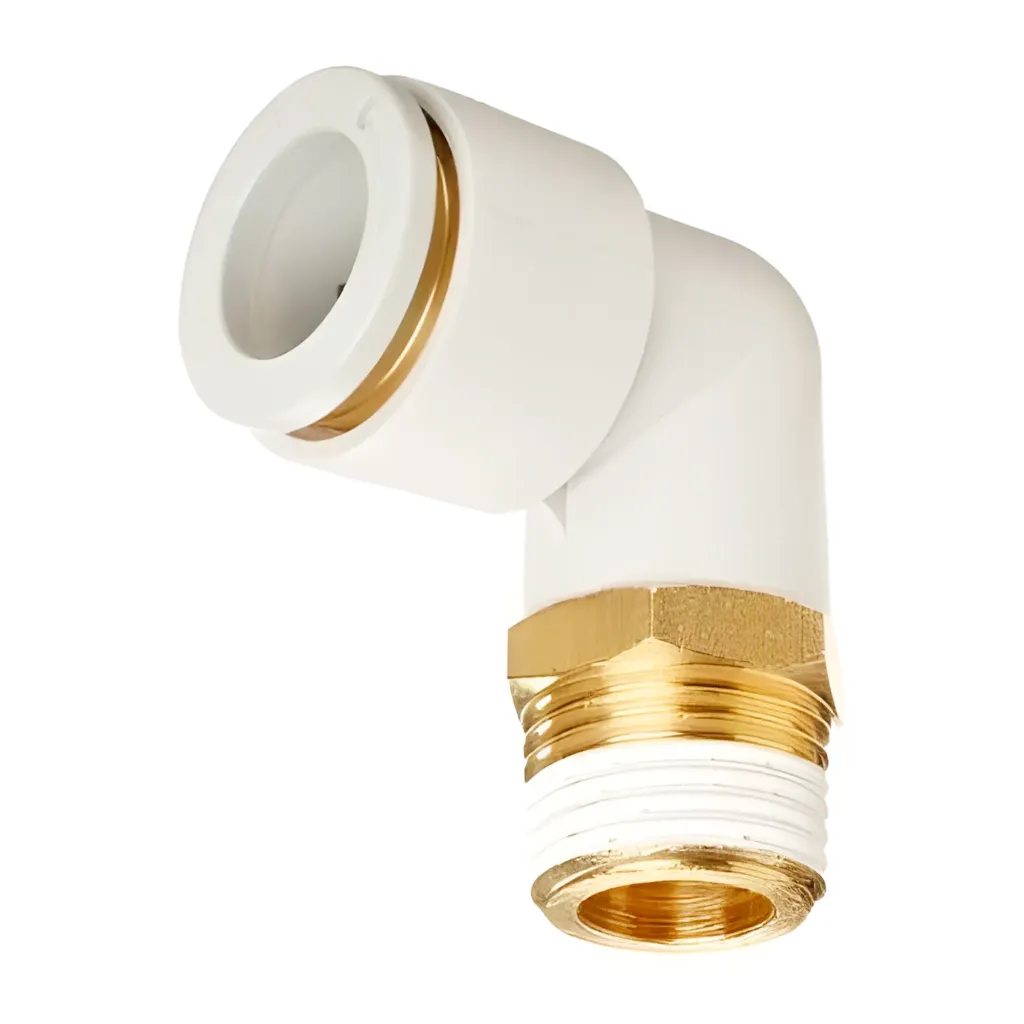 Conexión Codo Manguera Ø4mm - 1/8" PT KQ2L04-01AS SMC