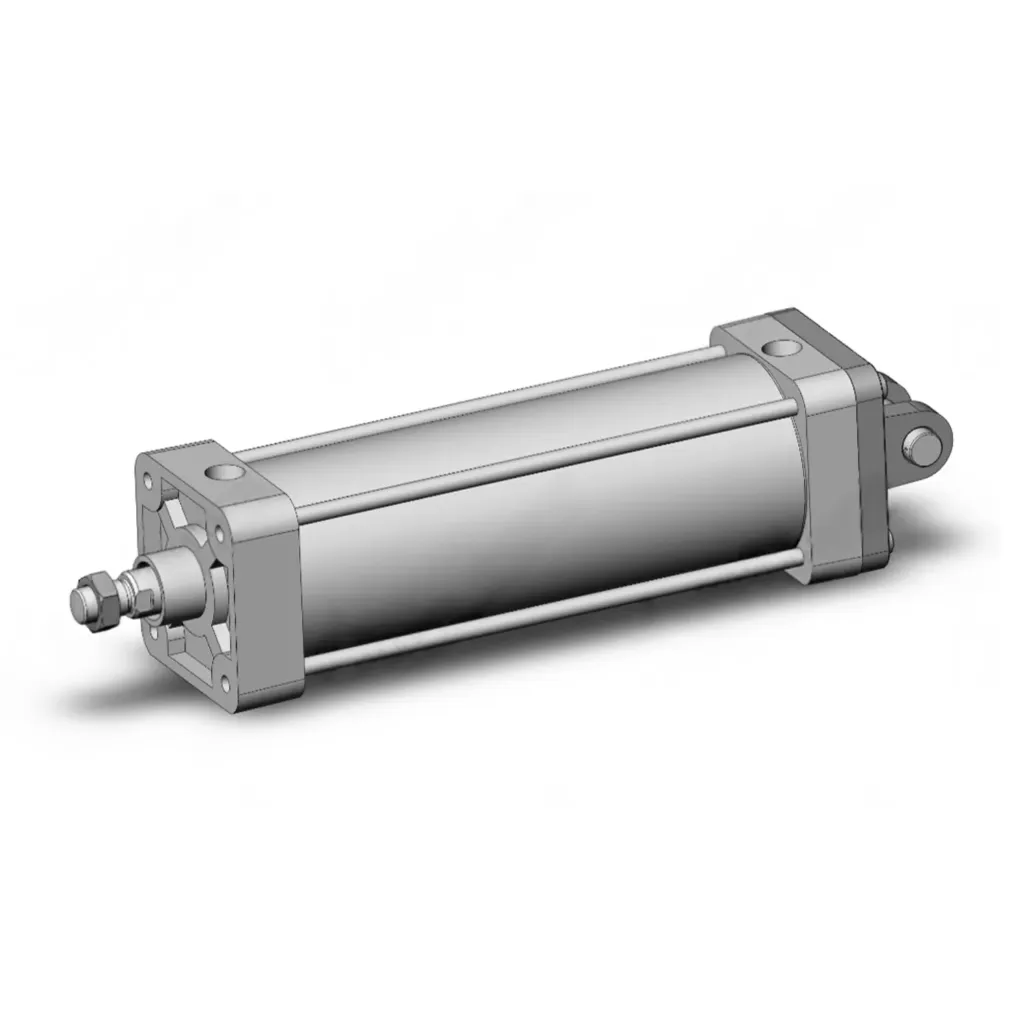 Cilindro Neumático 4"x10" D/Efecto Clevis NCA1D400-1000 SMC