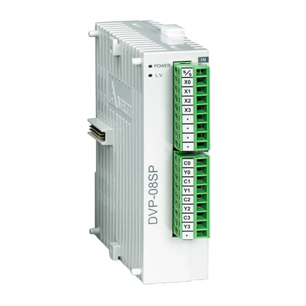 Modulo de expansión para PLC 4I/4O DVP08SP11R Delta