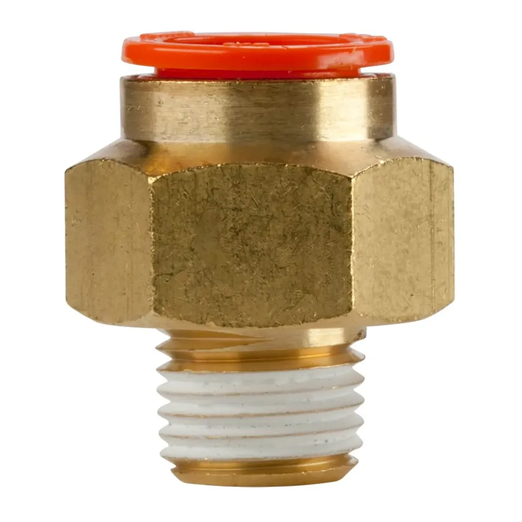Conexión Neumaica Recta Manguera 1/2" NPT 1/4" KQ2H13-35AS SMC