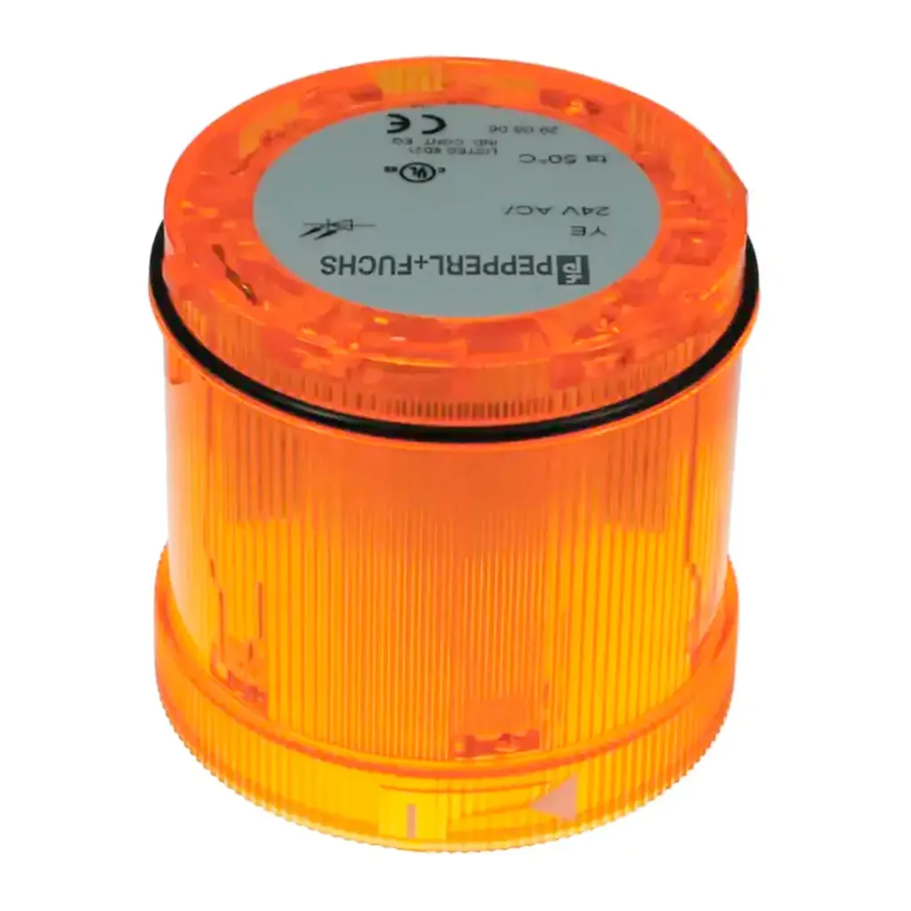 Torreta Luminosa Led Permanente Amarilla VAZ-LED-70MM-YE Pepperl+Fuchs