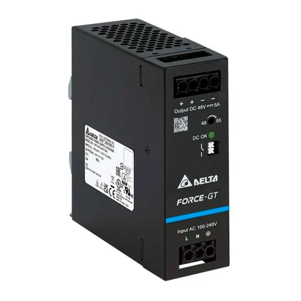Fuente de Alimentación 24V, 10A, 240W DRF-24V240W1GBA Delta