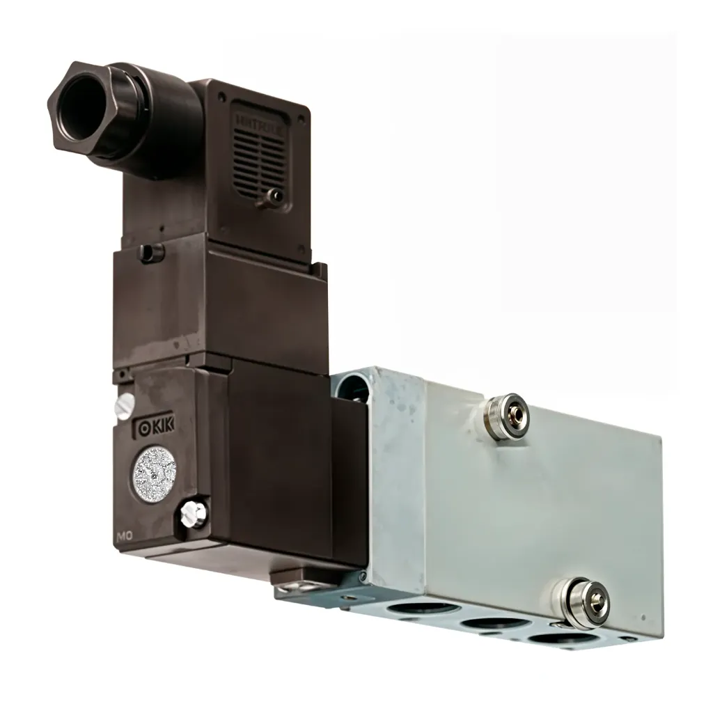 Válvula Solenoide 3/2  a 24VCD de 1/4" Direccional NAMUR VFN212N-5D-02N SMC
