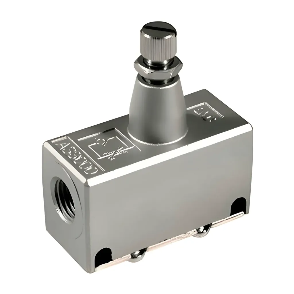 Regulador de Caudal para Montaje en Línea 1/4" AS2000-02 SMC