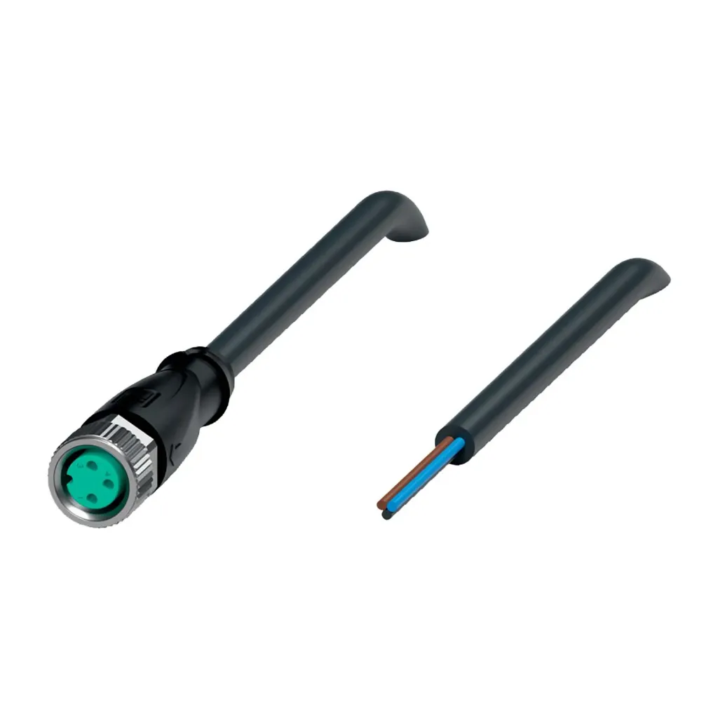 Conector Recto Hembra M8 3 Pines V3-GM-BK10M-PVC-U Pepperl+Fuchs