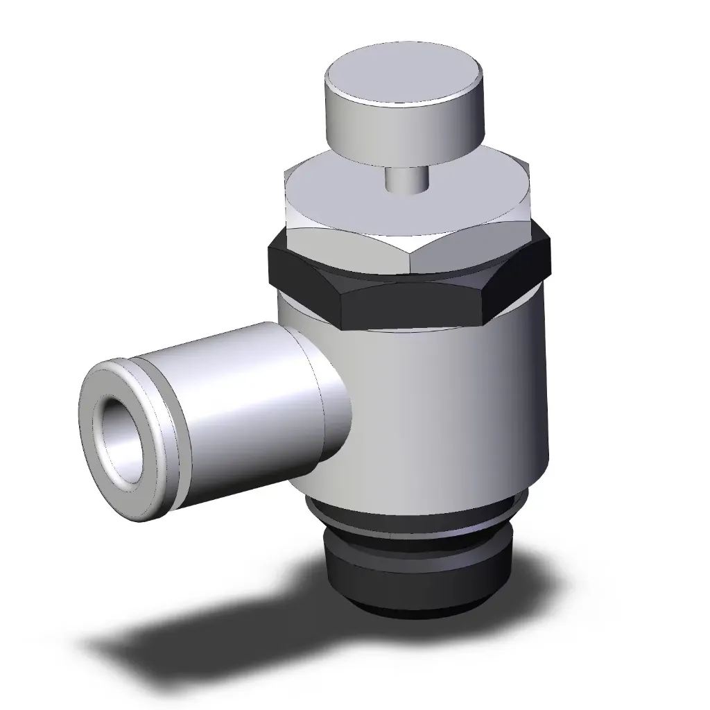 Regulador de Flujo con Rosca Universal y Conexión Rápida (1/4" a 6 mm) AS2201F-U02-06 SMC