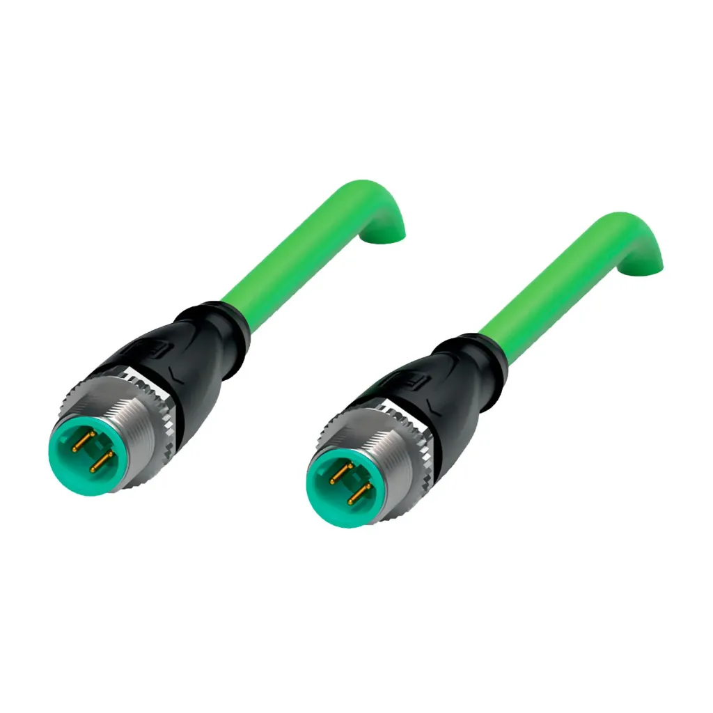 [V1SD-G-GN5M-PUR-E1S-V1D-G] Cable Ethernet M12M A M12M 5mts V1SD-G-GN5M-PUR-E1S-V1D-G Pepperl+Fuchs