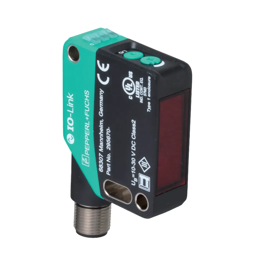 Sensor Fotoeléctrico de detección directa R=14M IO-LINK M12-4PIN OBD1400-R200-2EP-IO-V1 Pepperl+Fuchs