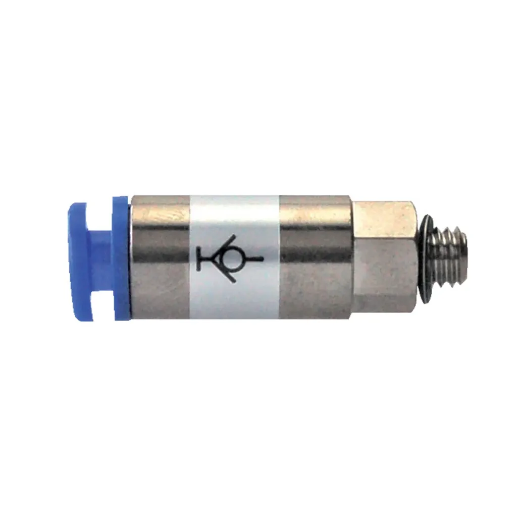 [KCH04-M5] Conexión Neumática Recta con Válvula Check Integrada (M5 a 4 mm) KCH04-M5 SMC