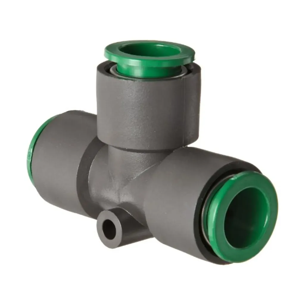 [KRT06-00] Conexión Neumática Instantánea en "T" Antichispa (Unión Tubo-Tubo 6 mm) KRT06-00 SMC