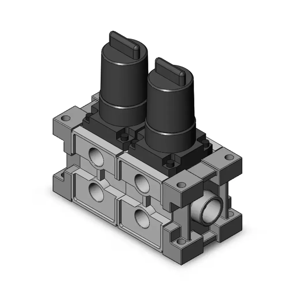 [ARM2500-A-02] Regulador de Presión Bloque MFLD Puertos 1/4" ARM2500-A-02 SMC