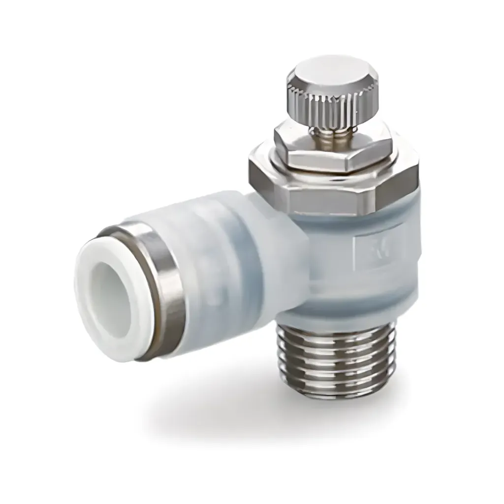 Regulador de Flujo Controlador de Velocidad 4mm - M5 AS1201FPG-M5-04 SMC